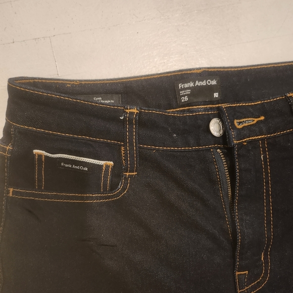 Frank and Oak Cyndi Straight Leg Jeans - Picture 4 of 4
